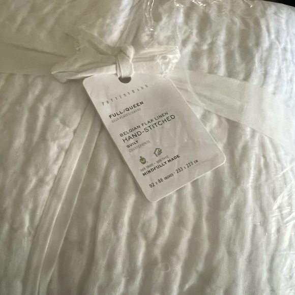 Pottery Barn Bedding Nwt Fullqueen Pottery Barn White Bed Spread